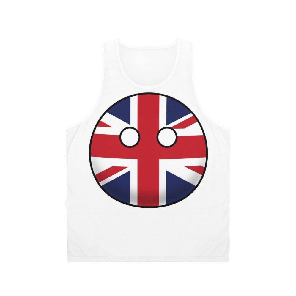 United Kingdom Countryball Unisex Tank Top