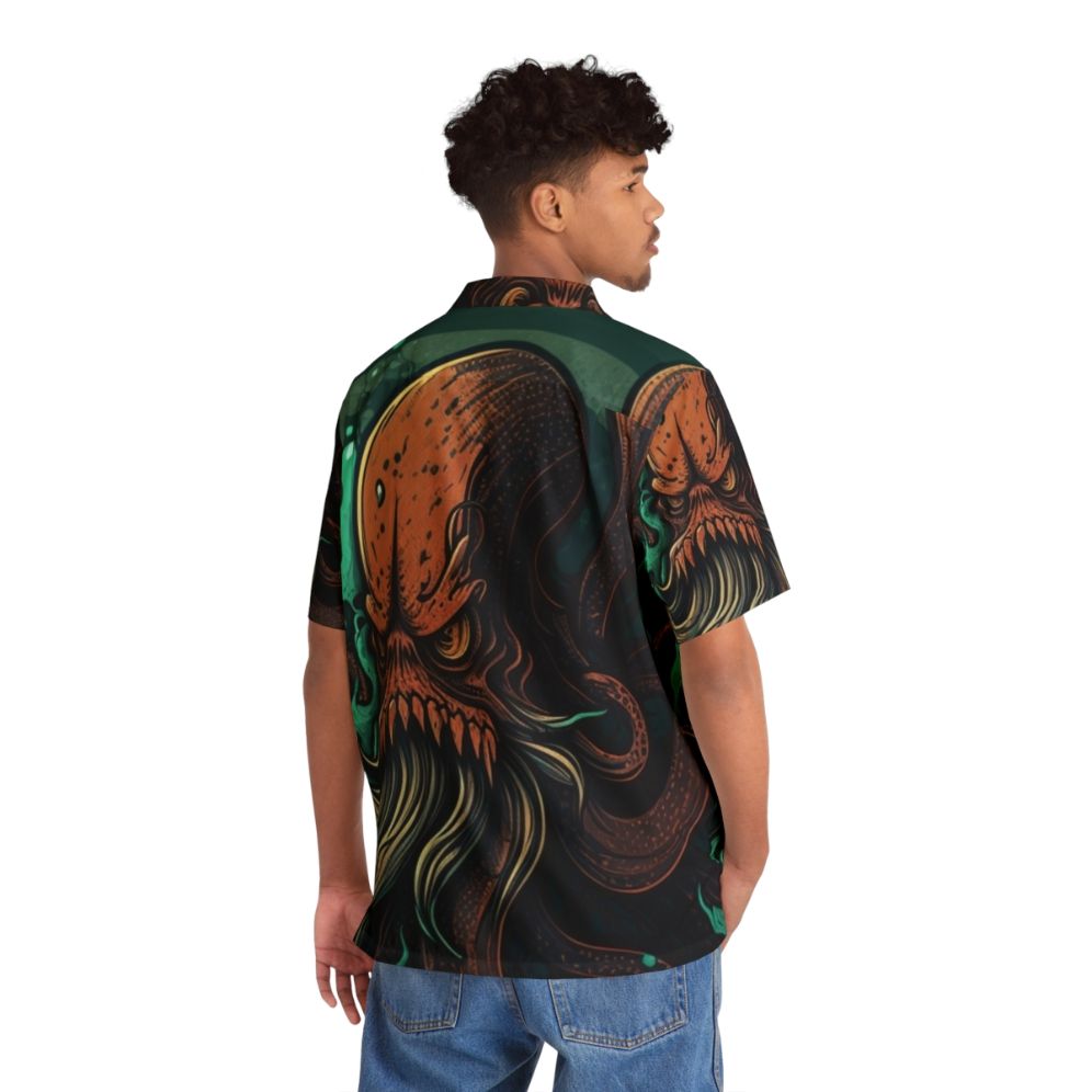 Mythical sea creatures hawaiian shirt - People Back