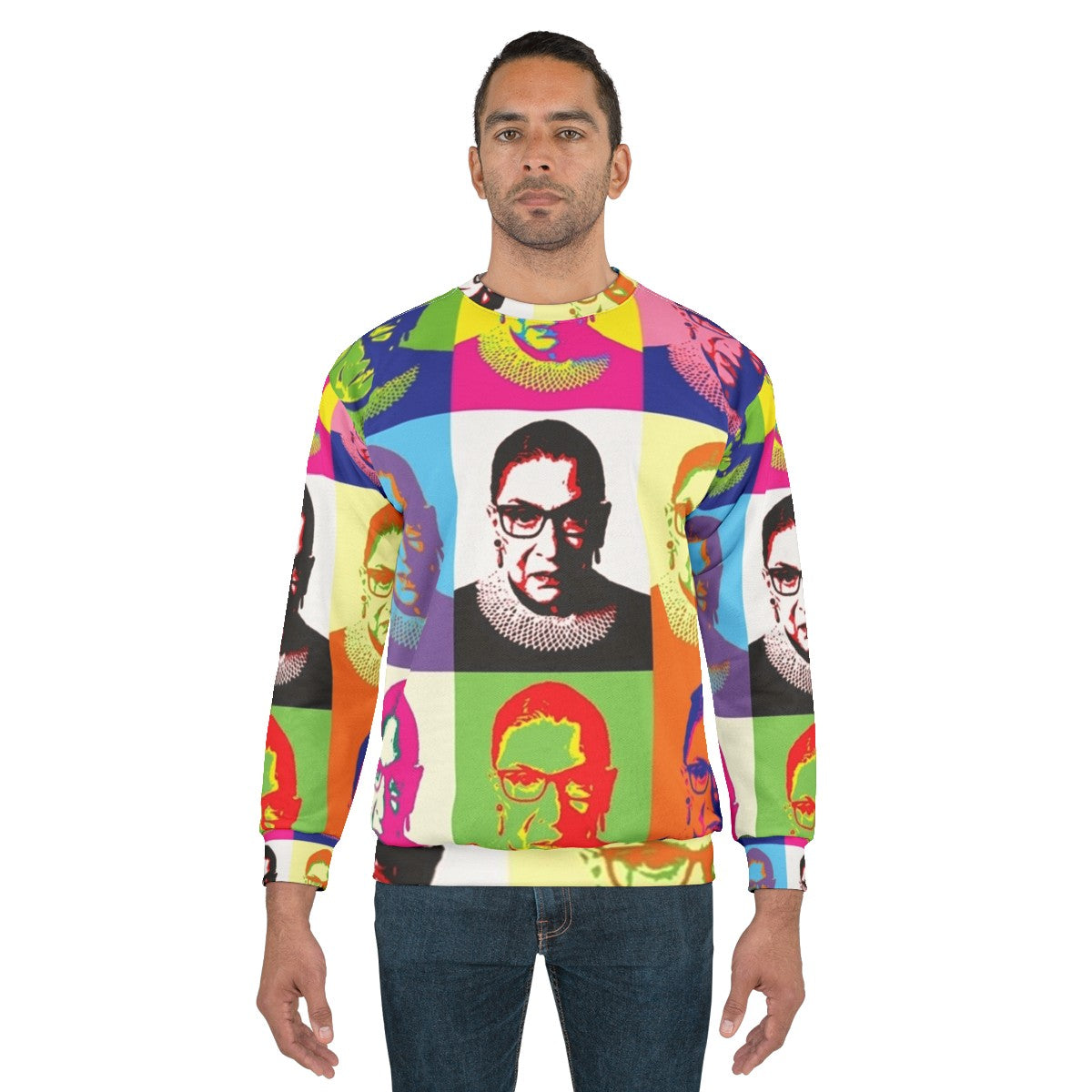 Notorious RBG Feminist Sweatshirt featuring Ruth Bader Ginsburg - men