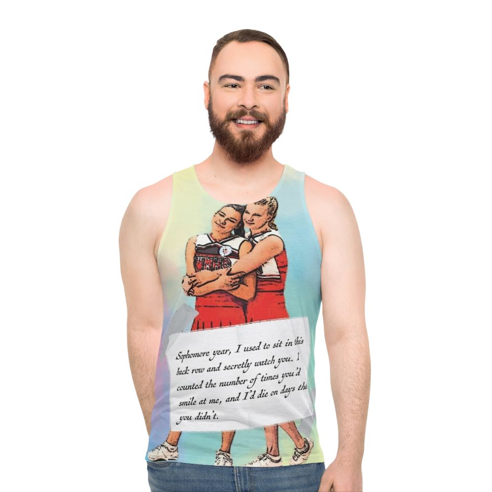 Glee Brittana Watercolor Unisex Tank Top - men