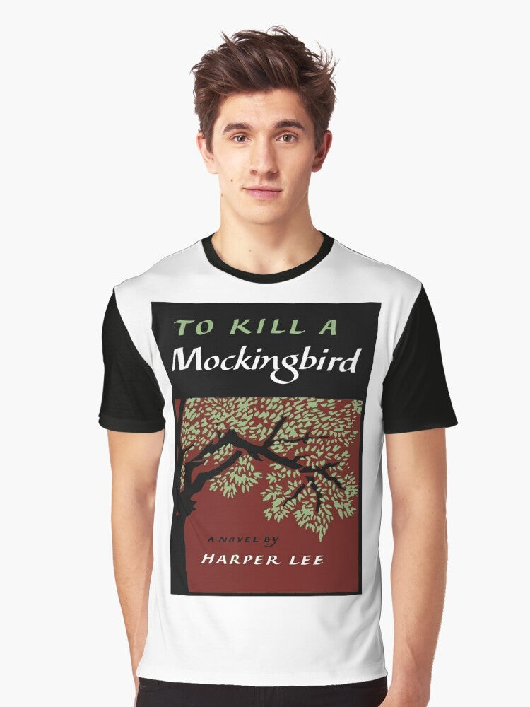 Graphic t-shirt featuring the classic novel "To Kill a Mockingbird" by Harper Lee - Men