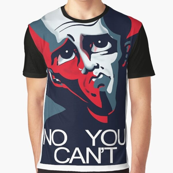 Megamind "No You Can't" Graphic T-Shirt featuring the iconic quote from the DreamWorks movie