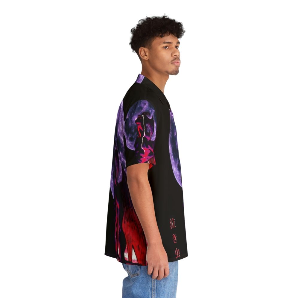 Devilman Crybaby inspired Hawaiian shirt with anime and 90s aesthetic - People Pight