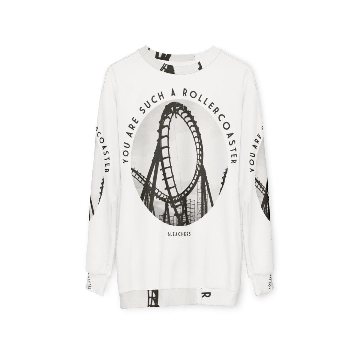 Bleachers Rollercoaster Sweatshirt - hanging