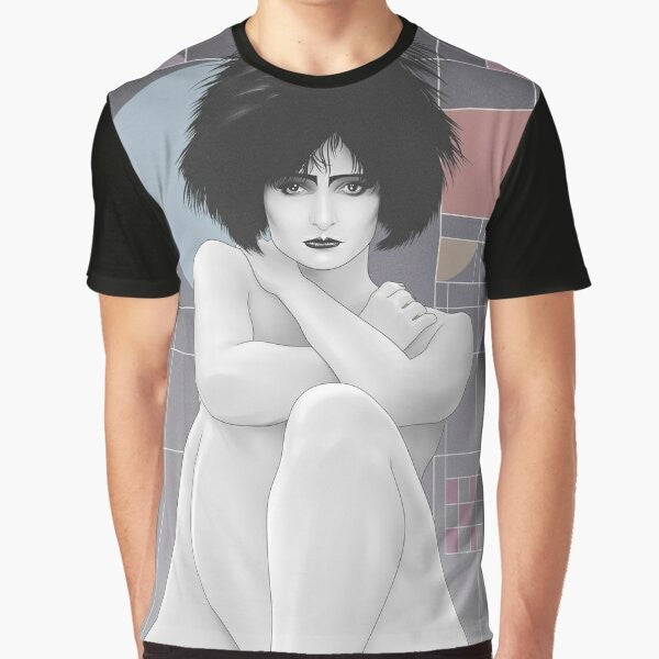 Siouxsie Sioux graphic t-shirt for 80s music fans