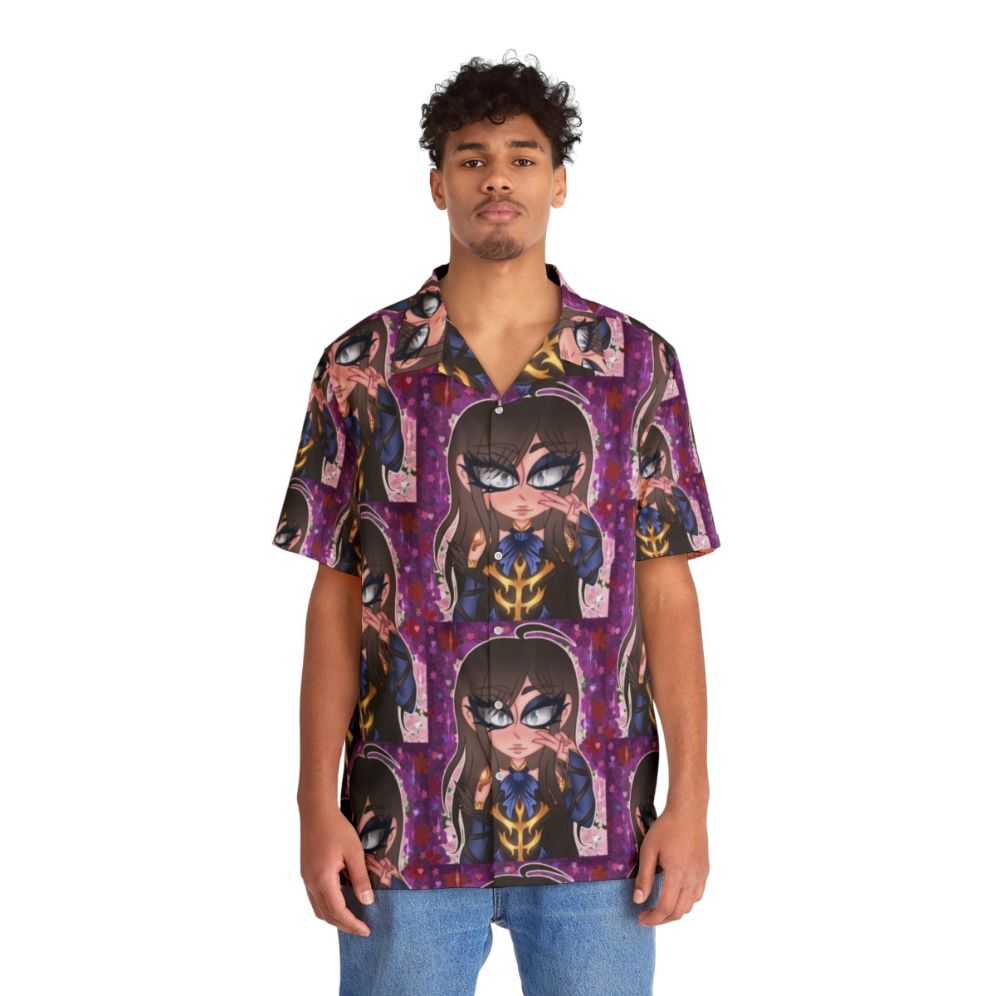 Castlevania Shanoa Inspired Gothic Hawaiian Shirt - People Front