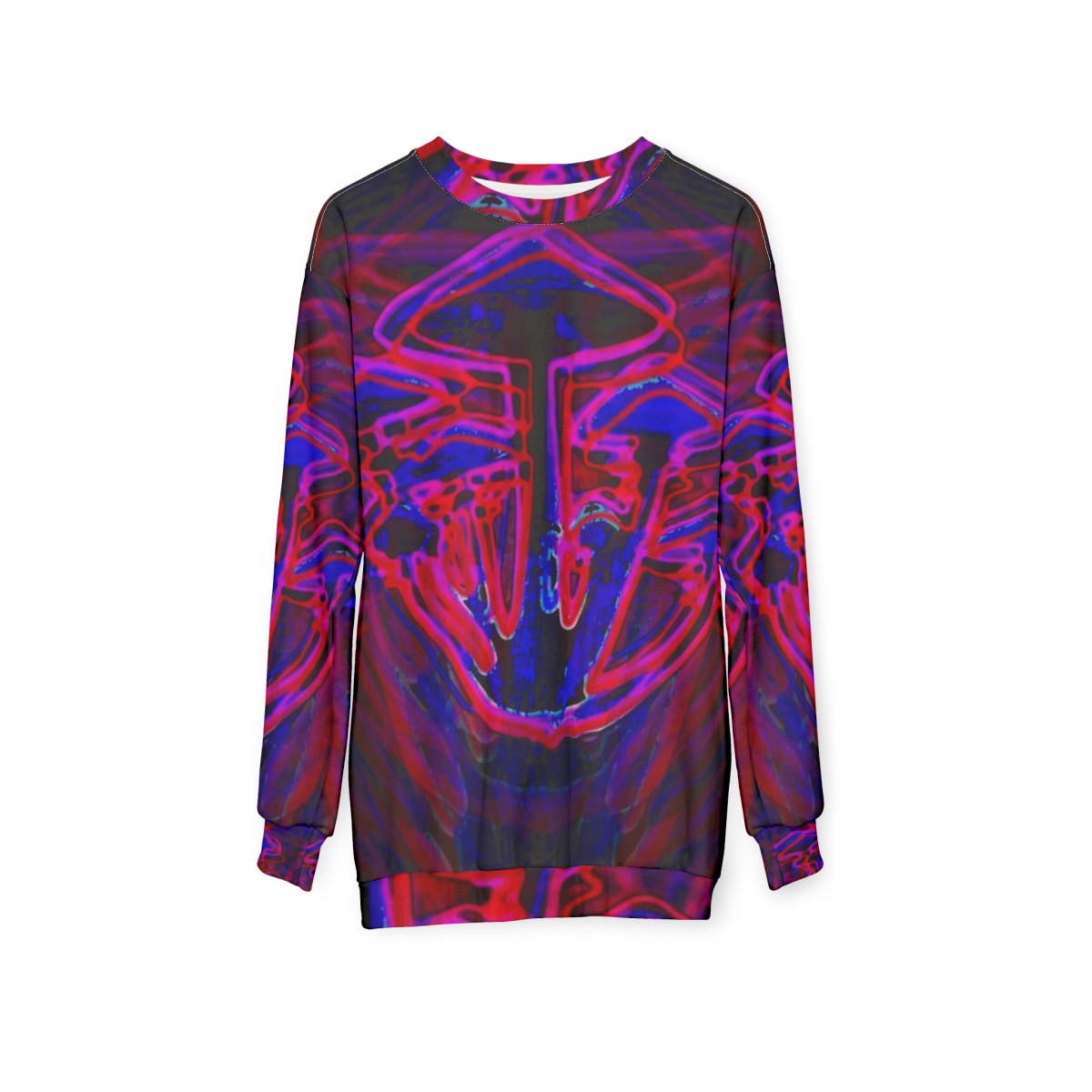 Neon Shrooms Sweatshirt - hanging