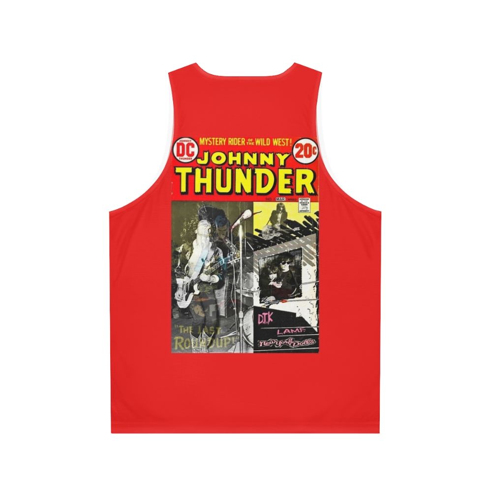 Johnny Thunders Inspired Unisex Tank Top - Back