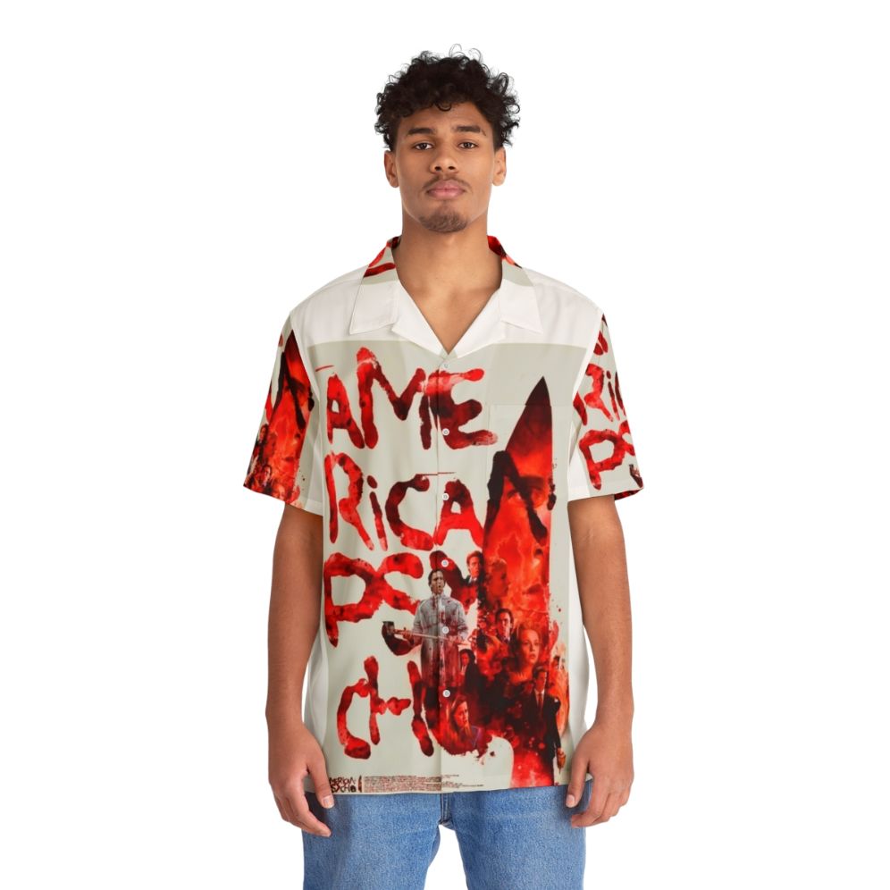 Vintage American Psycho 2000 Movie Hawaiian Shirt - Lifestyle