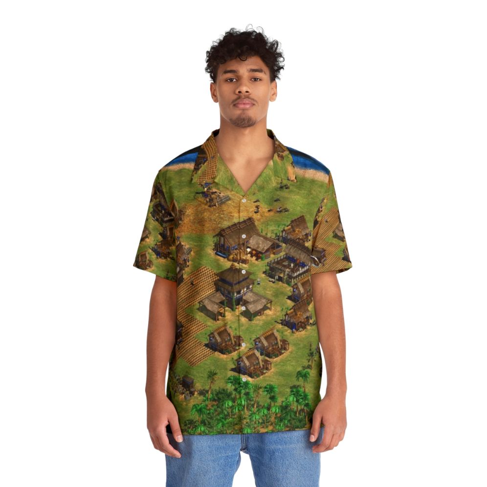 Age of Empires 2 Hawaiian Shirt for Retro PC Gaming Fans - Lifestyle