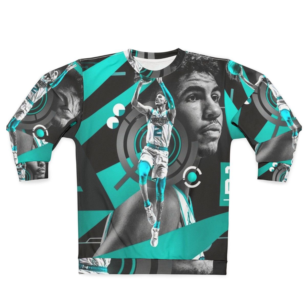 Lamelo Ball Sweatshirt - Basketball Player Graphic Design