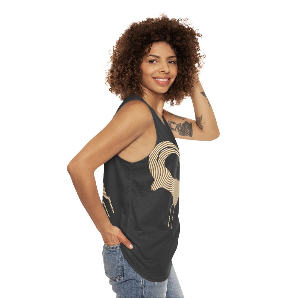 Antelope Legendary Animals Unisex Tank Top - women side