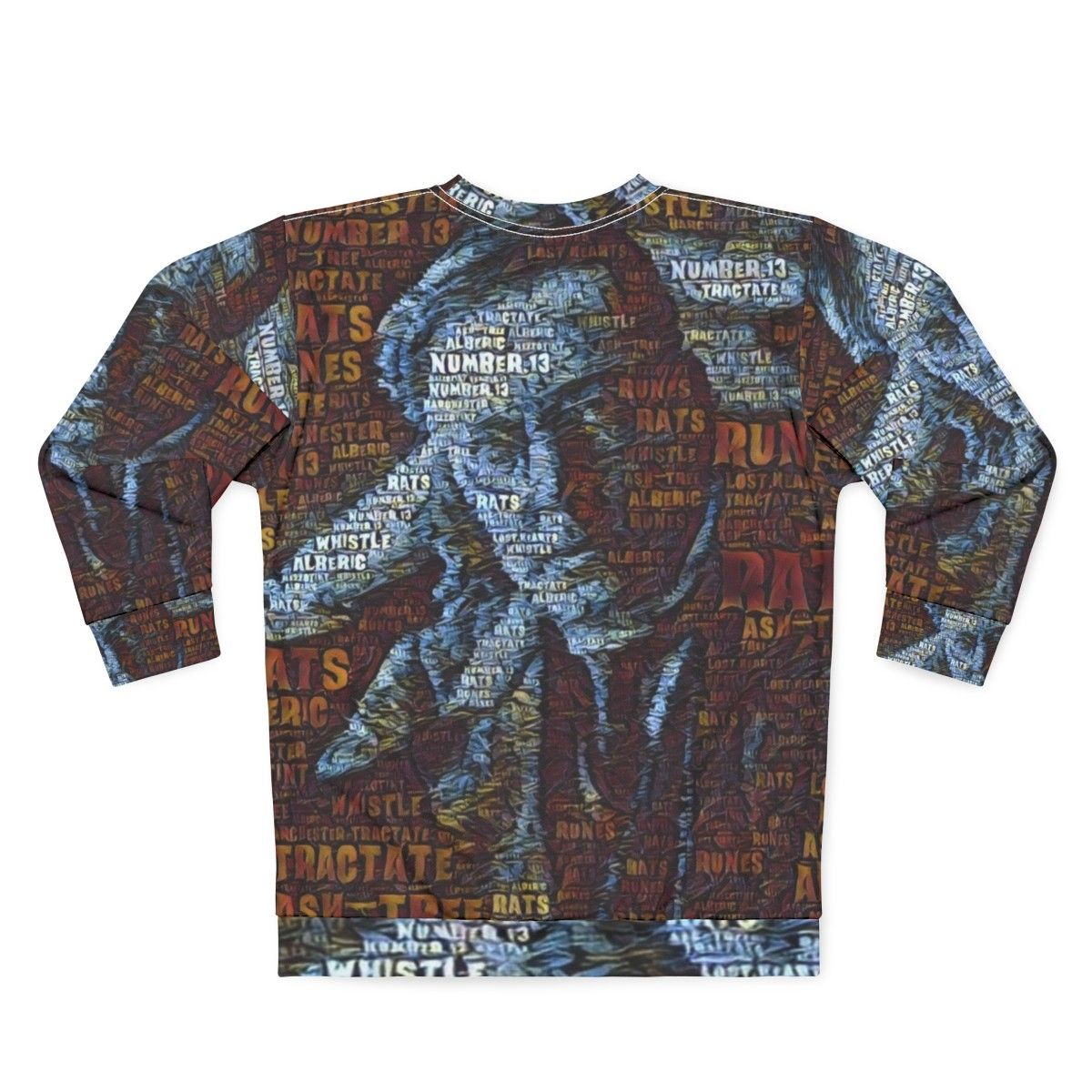 Montague Rhodes James Sweatshirt featuring Victorian literature and ghost stories - Back