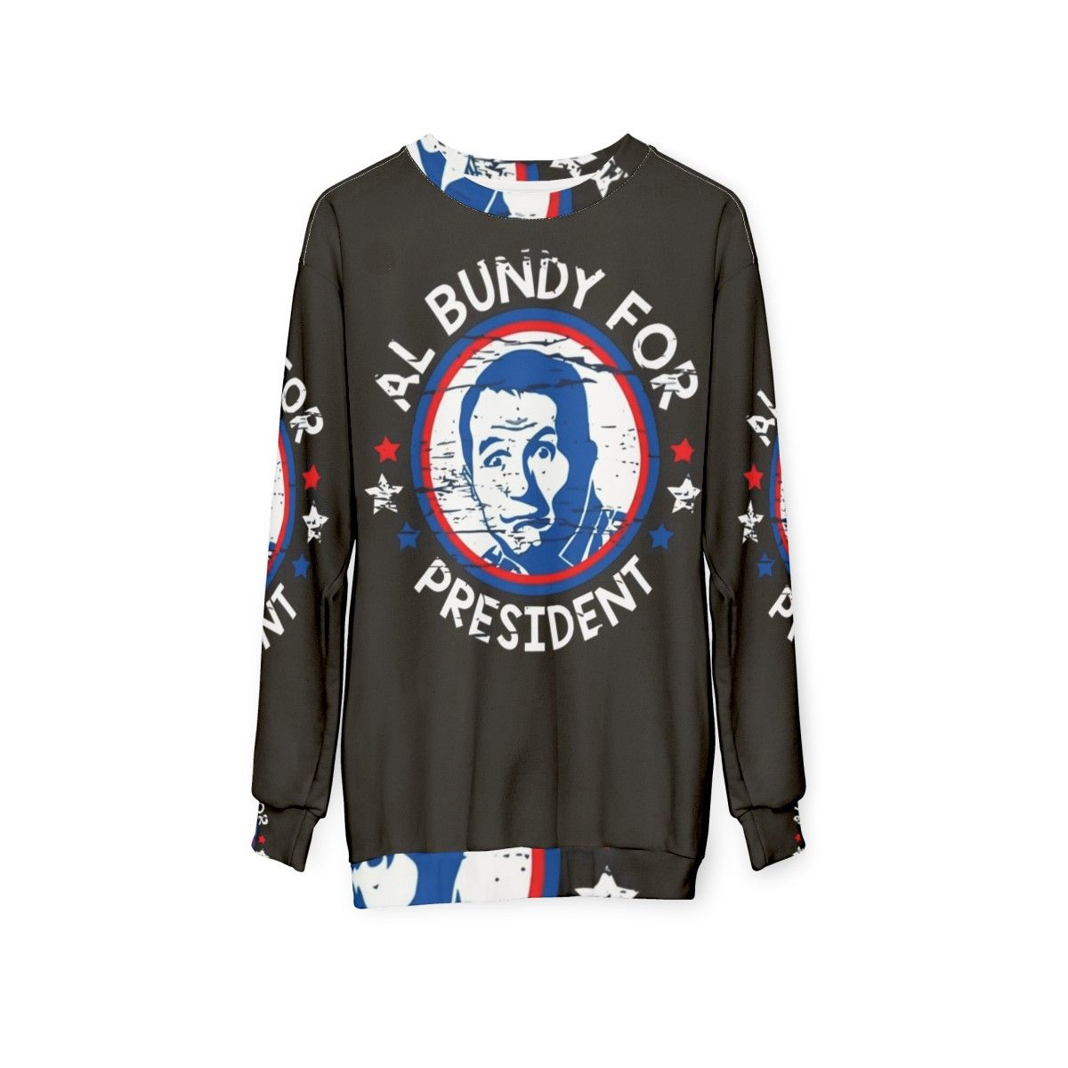 Al Bundy Sweatshirt - Married with Children Retro Comedy Sitcom Merchandise - hanging