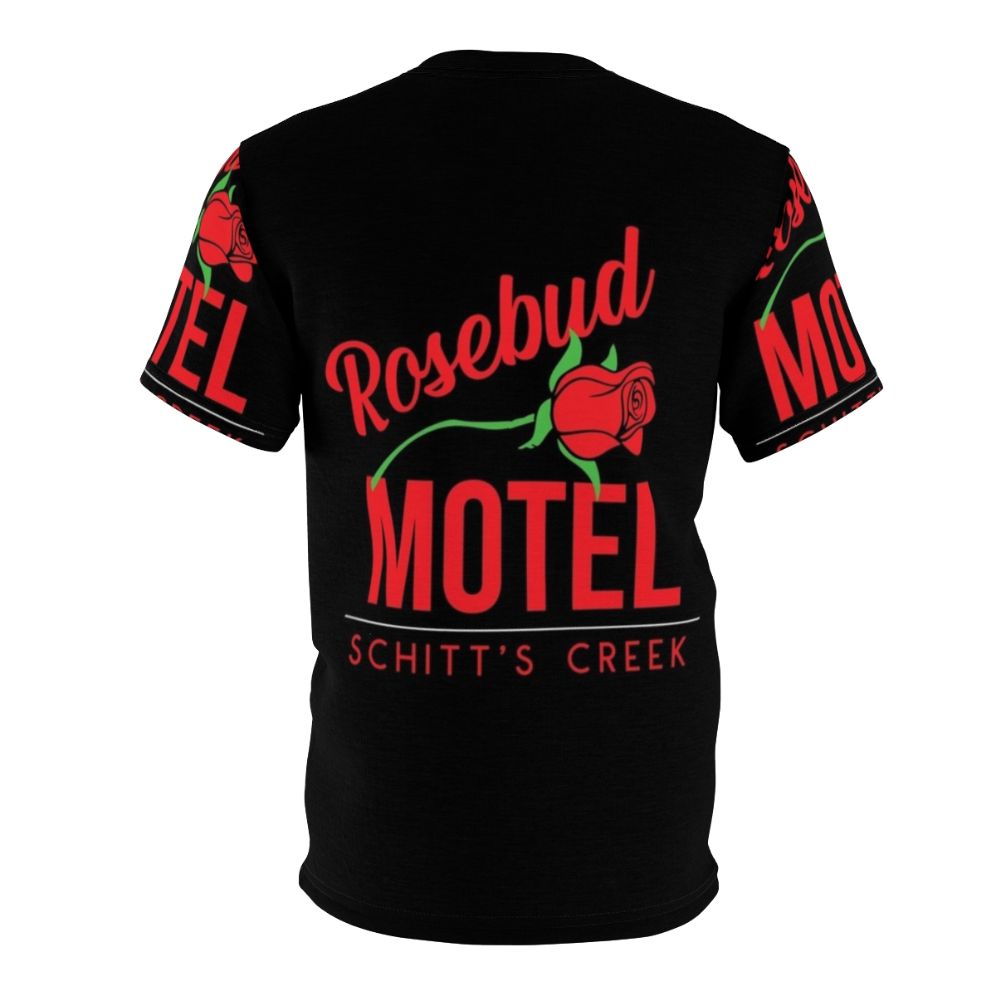 Schitt's Creek inspired Rosebud Motel t-shirt design - Back