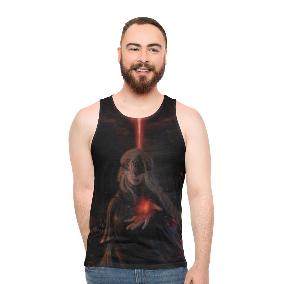 Fire Keeper Unisex Tank Top - Game Inspired Fantasy RPG Apparel - men