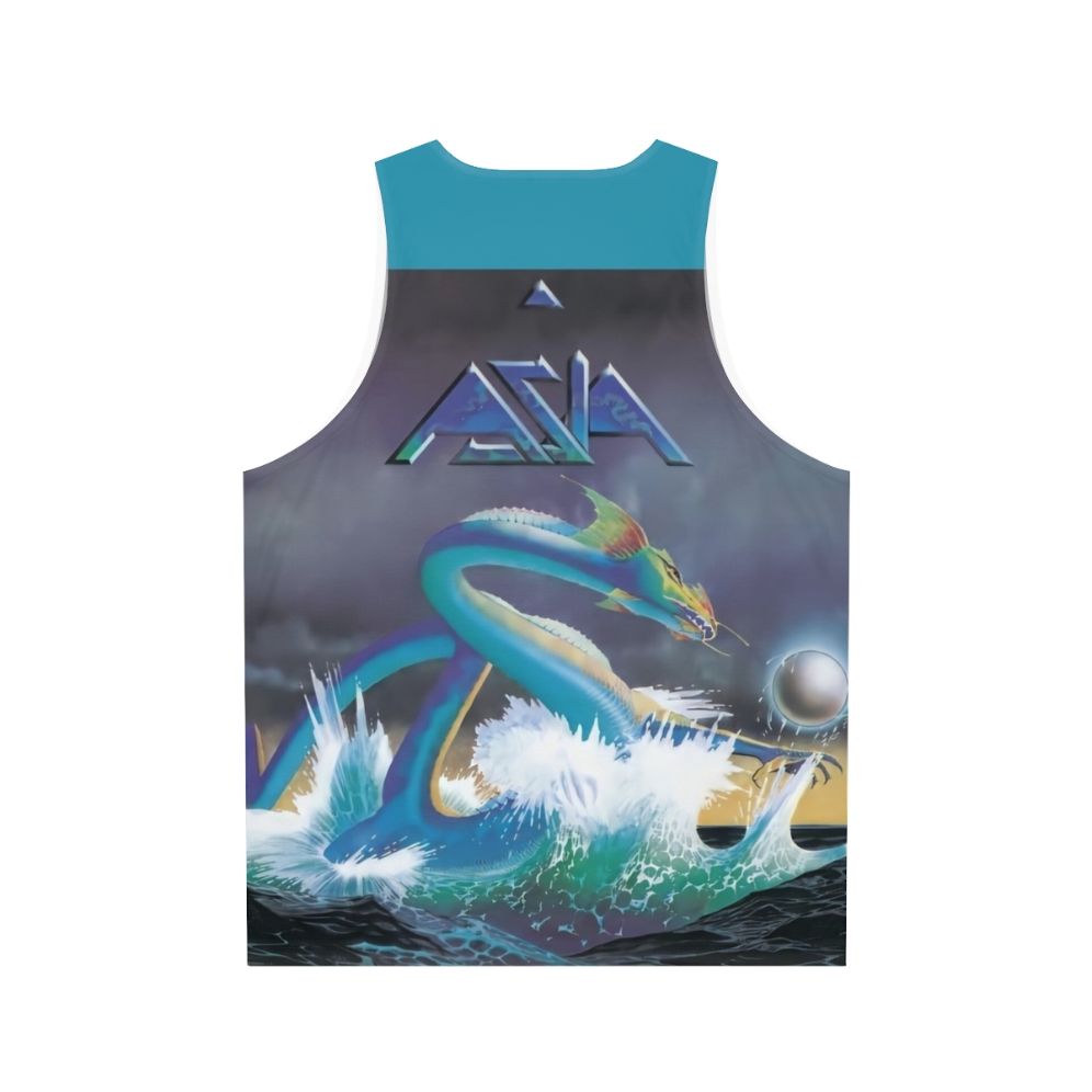 Asia 1982 Progressive Rock Band Unisex Tank Top - Back