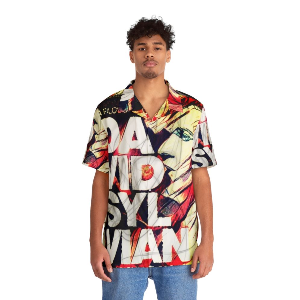 Tropical Hawaiian Shirt with Vibrant Print - People Front