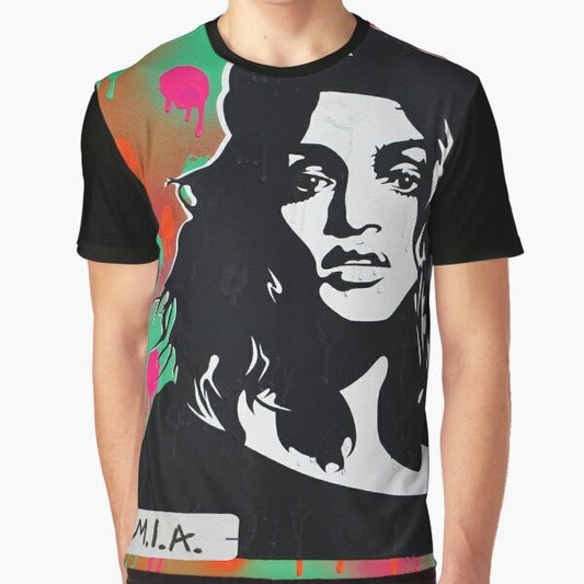 M.I.A. Matangi Graphic T-Shirt featuring the iconic British rapper and musician