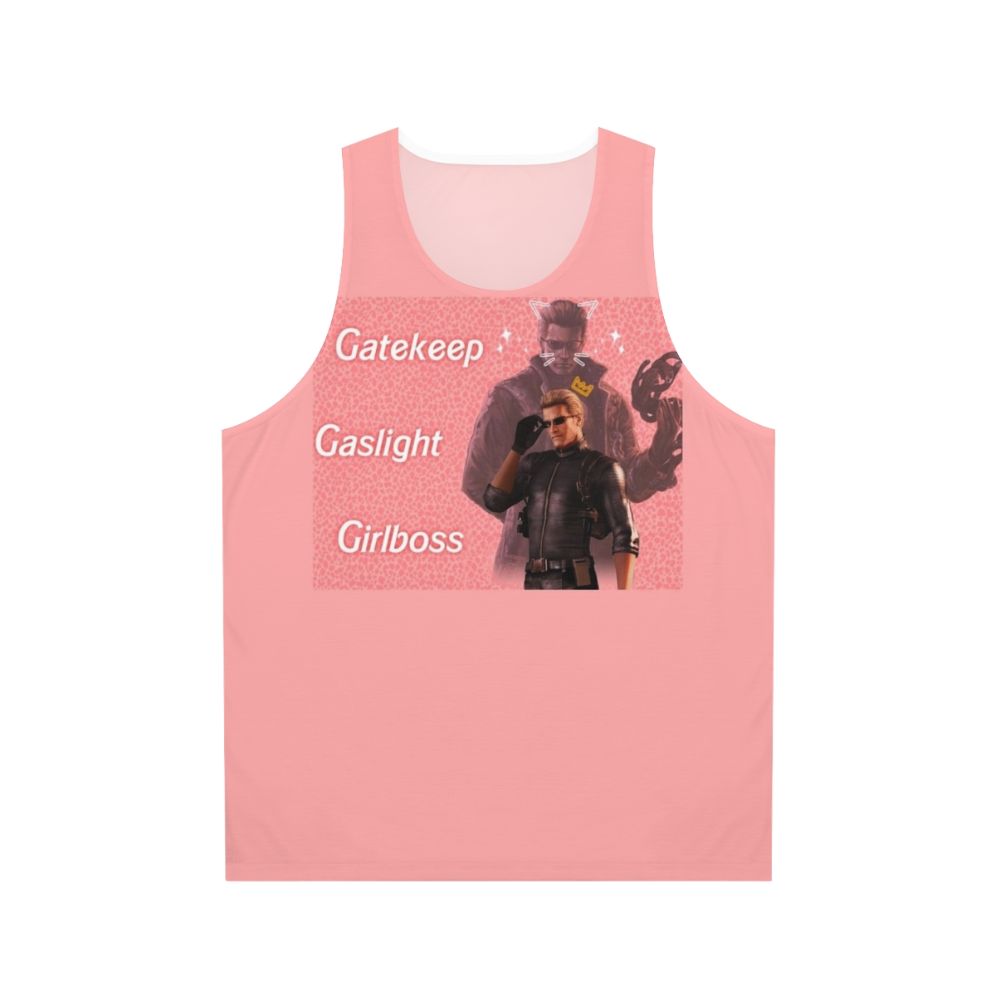 Resident Evil Albert Wesker Unisex Tank Top