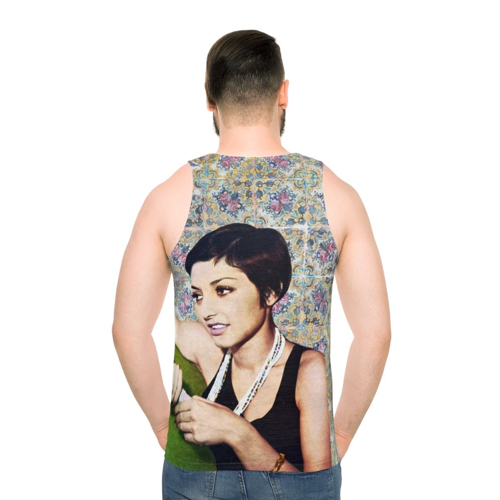 Vintage Googoosh 1970s Unisex Tank Top - men back