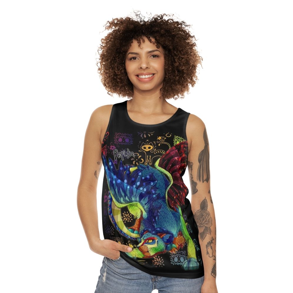 Alebrije Inspired Unisex Tank Top - women