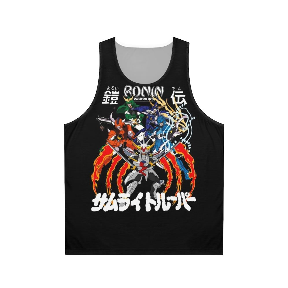 Ronin Warriors anime unisex tank top