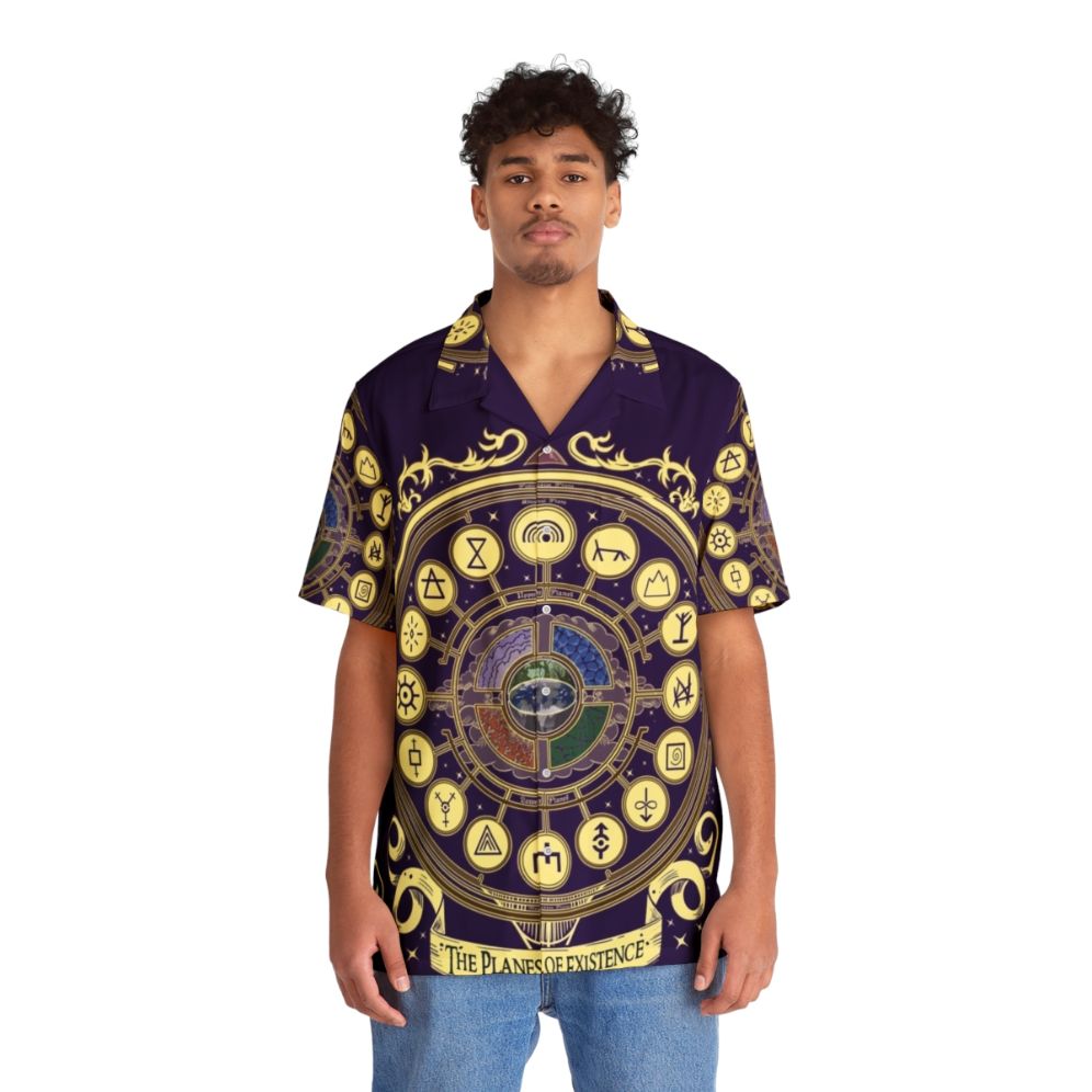 Planes of Existence Hawaiian Shirt for Dungeons and Dragons Fans - People Front