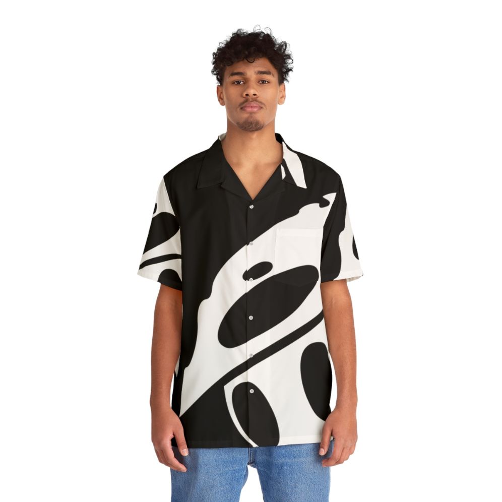 Hollow Knight Quirrel Mask Hawaiian Shirt - People Front