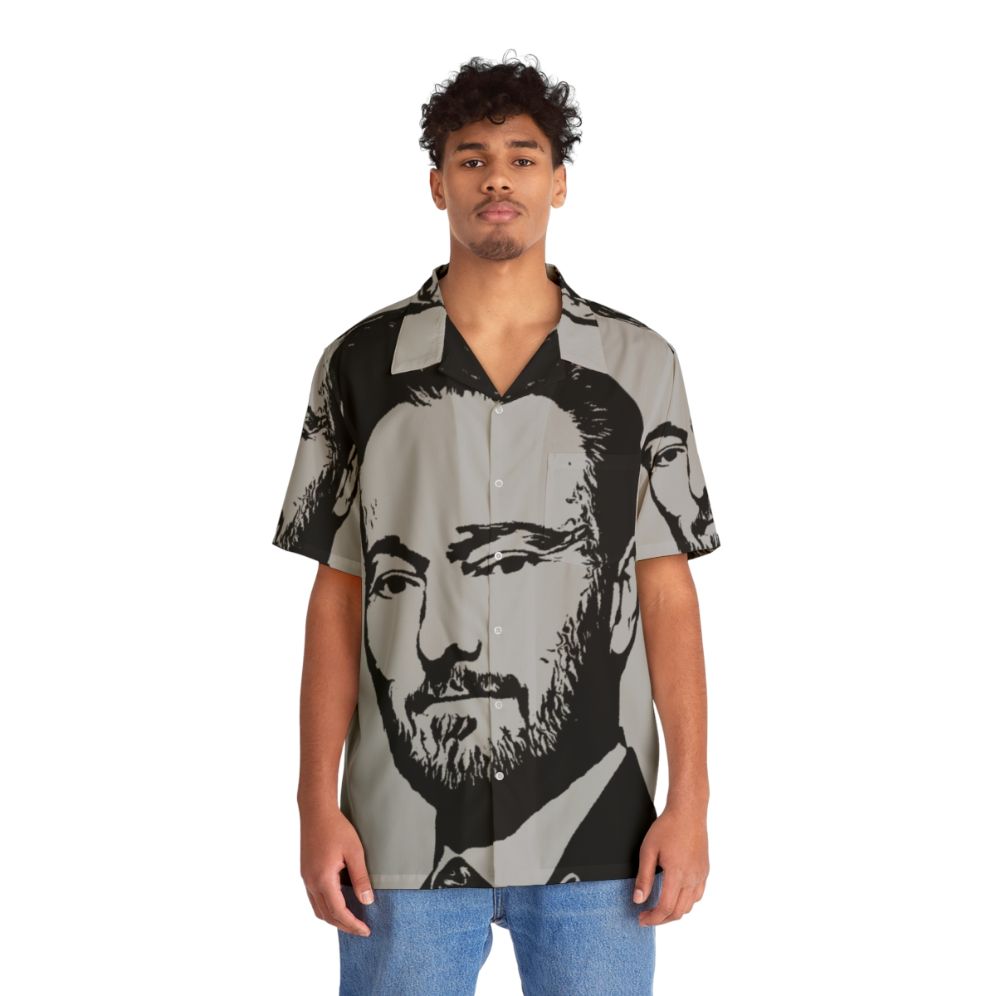 Conan O'Brien Transparent Hawaiian Shirt - People Front