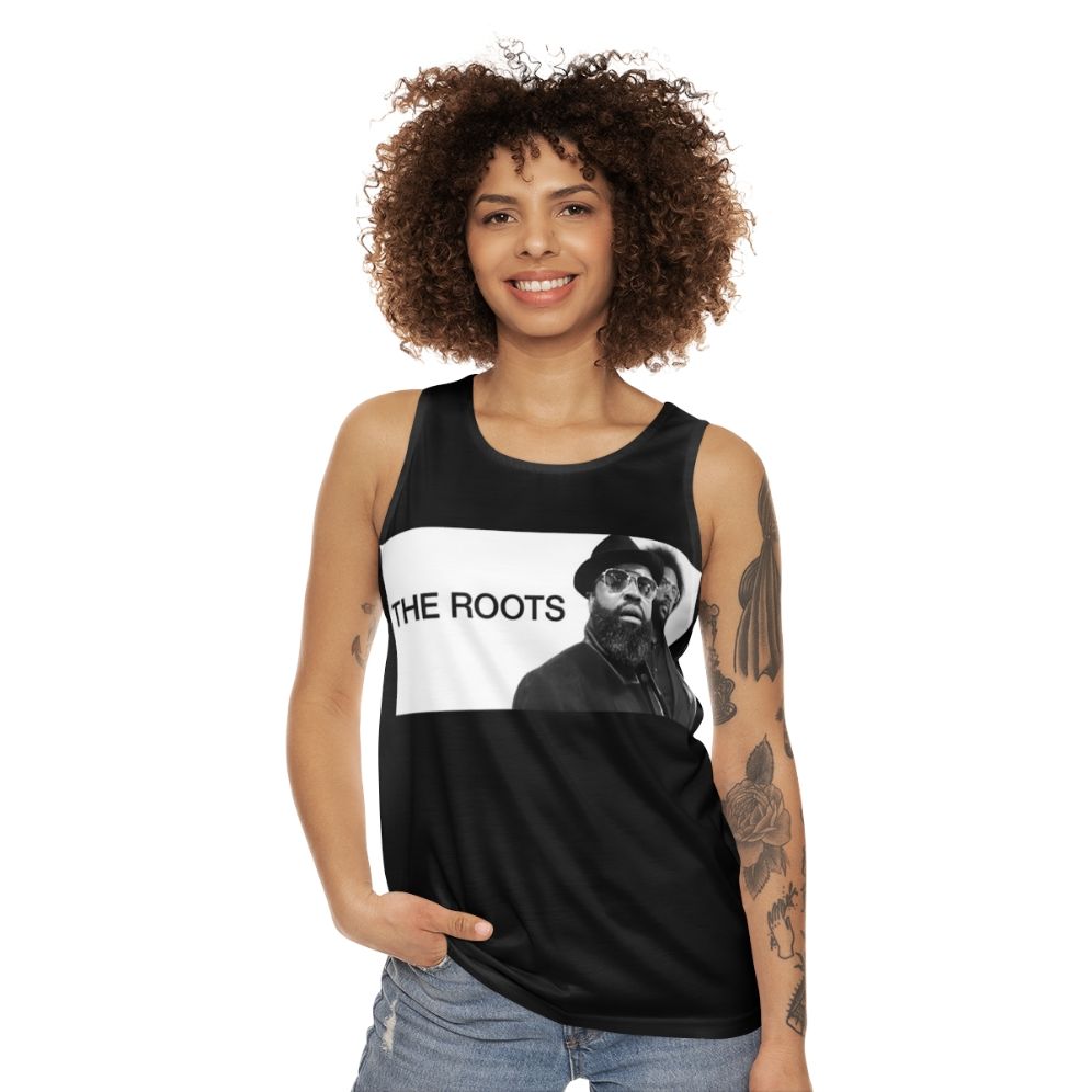 Unisex Hip Hop Tank Top Inspired by Tribe Called Quest - women