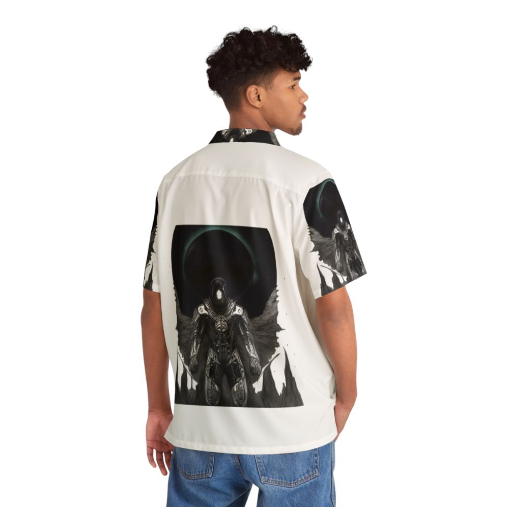 Walker Between Realms Horror Hawaiian Shirt - People Back