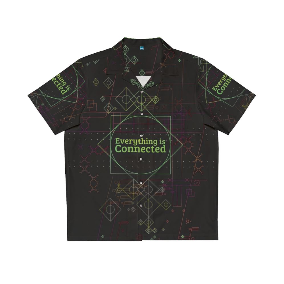 Everything Is Connected Hawaiian Shirt featuring Dirk Gently and the Holistic Detective Agency