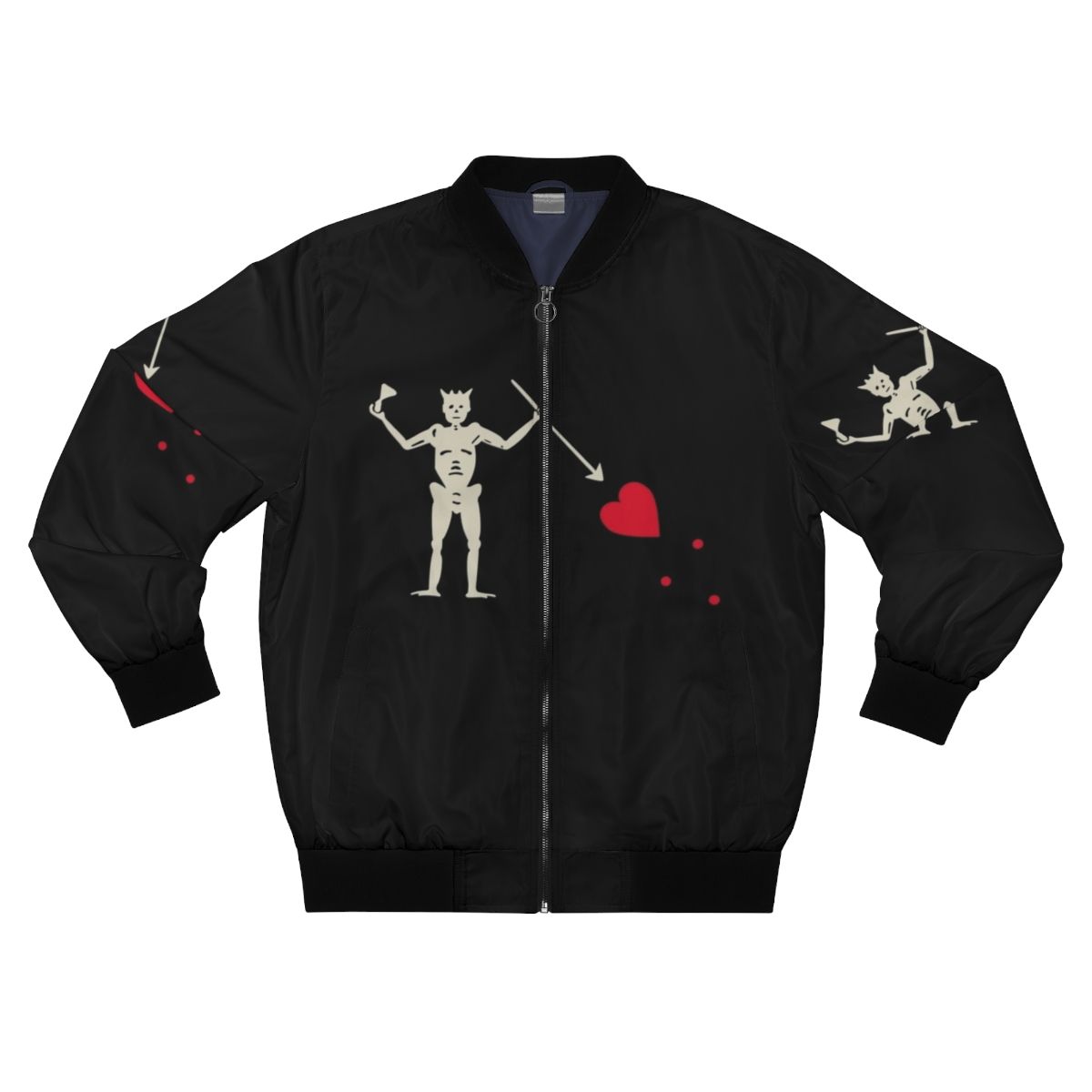 Blackbeard Pirate Bomber Jacket - Black Sails Inspired Design