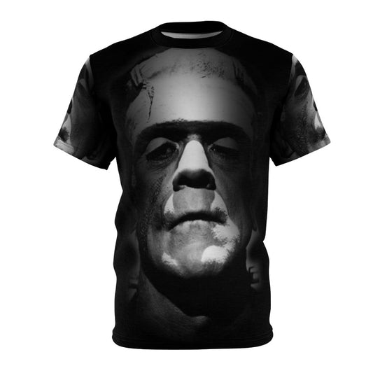 Frankenstein monster t-shirt with classic Boris Karloff face