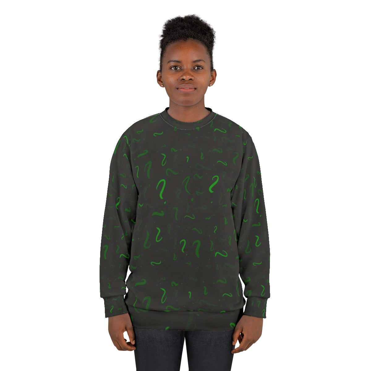 Riddle Me This Superhero Sweatshirt - women