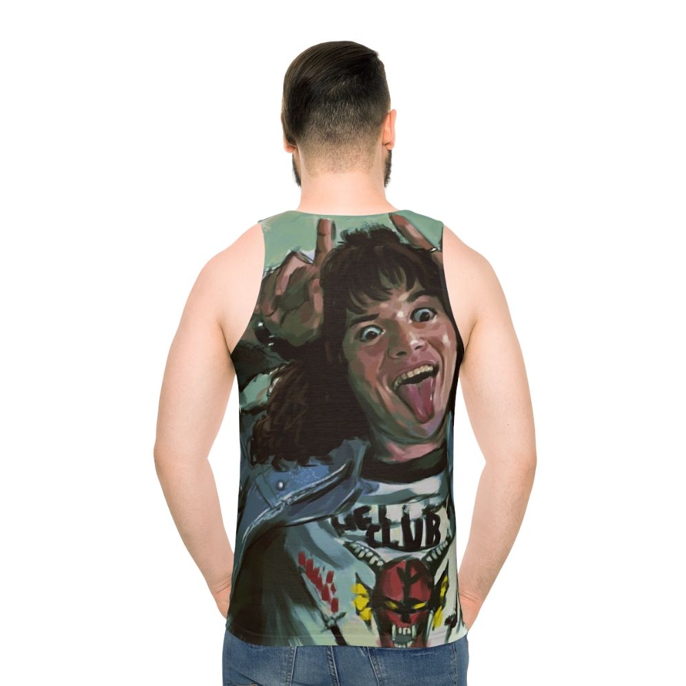 Unisex Eddie Munson Tank Top - men back