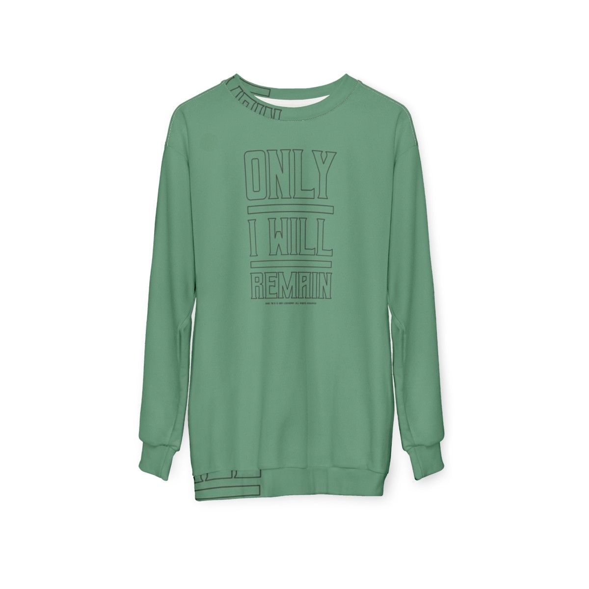 Dune Only I Will Remain Outline Sweatshirt - hanging