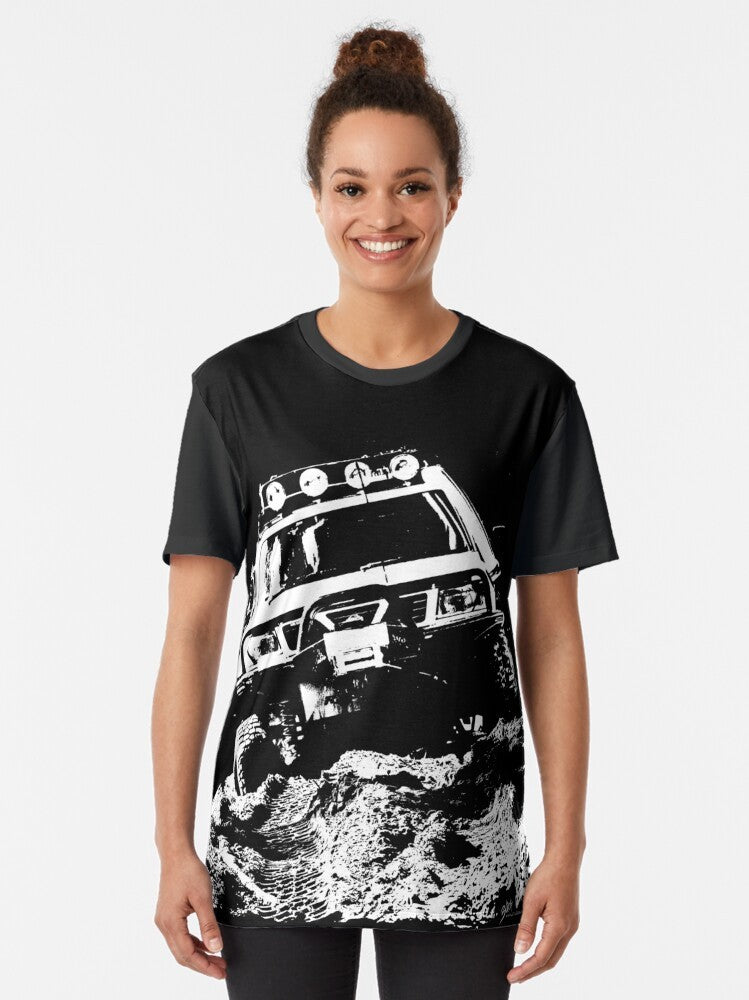 Nissan Patrol GU 4x4 Graphic T-Shirt - Women