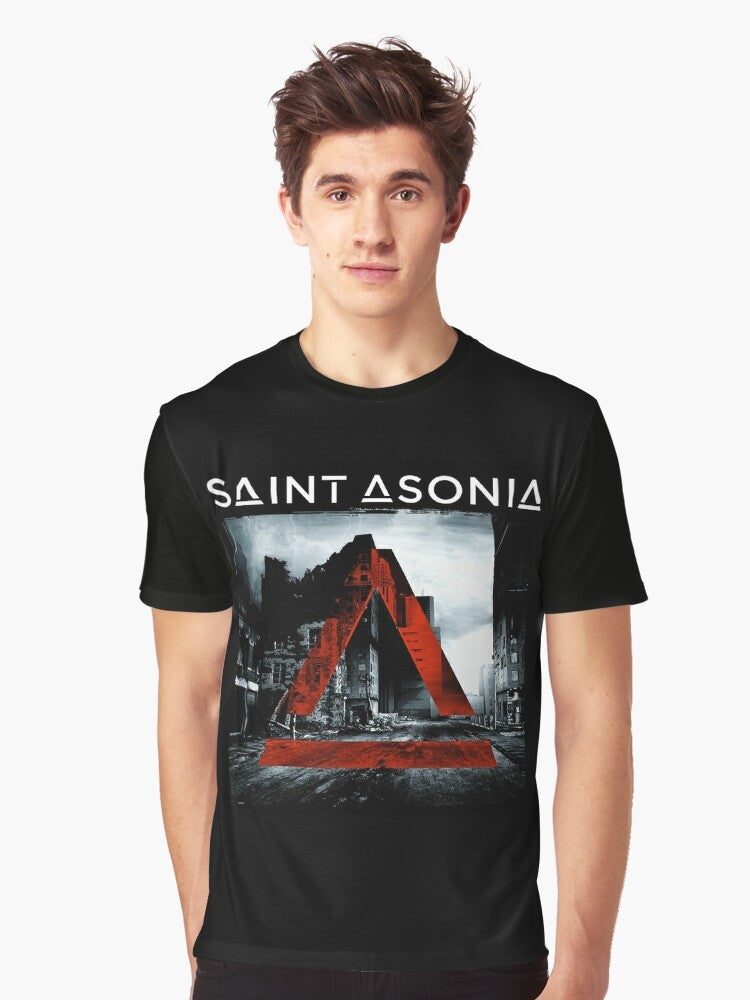 Saint Asonia Indie Rock Graphic T-Shirt - Men