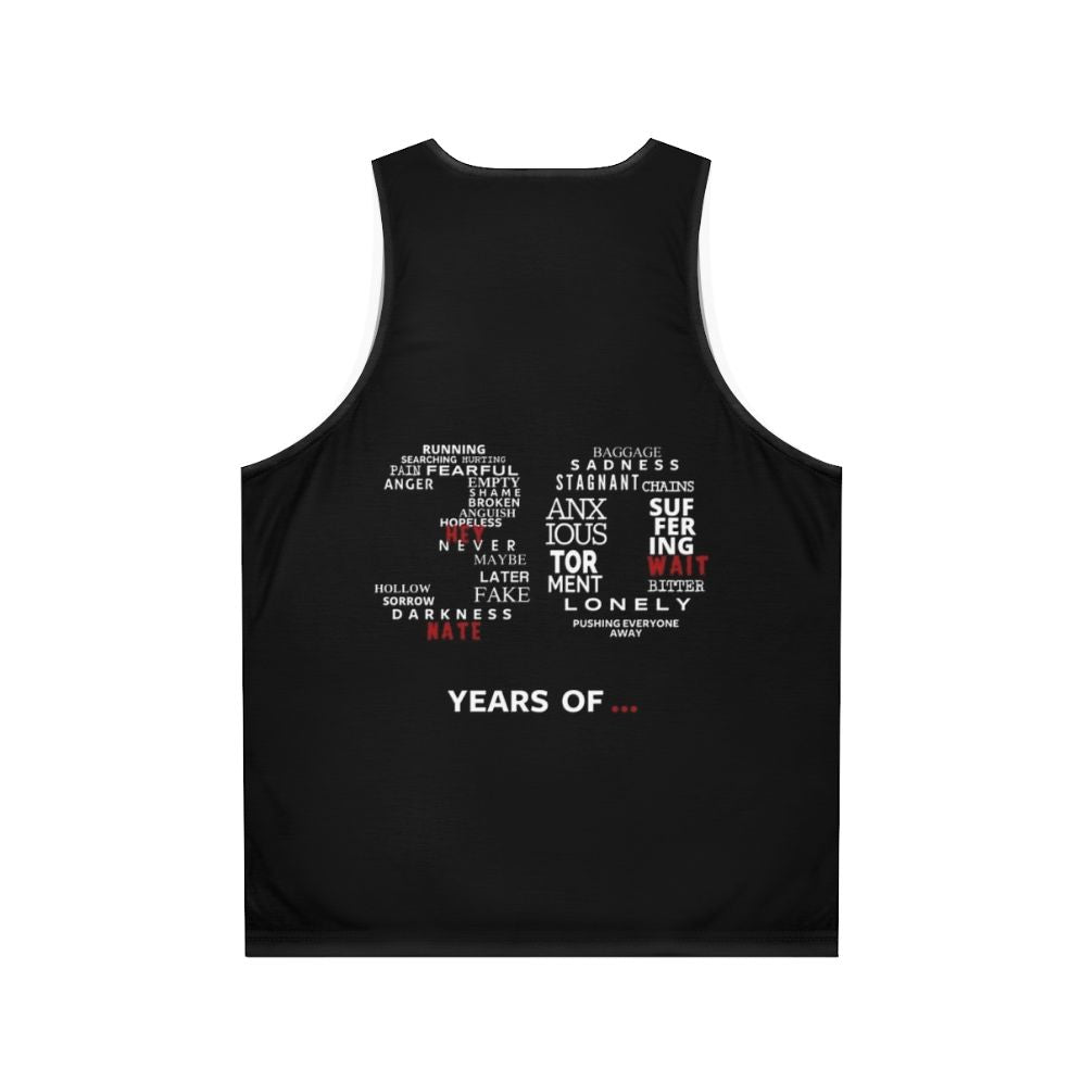 NF 30 Years Unisex Tank Top - Back