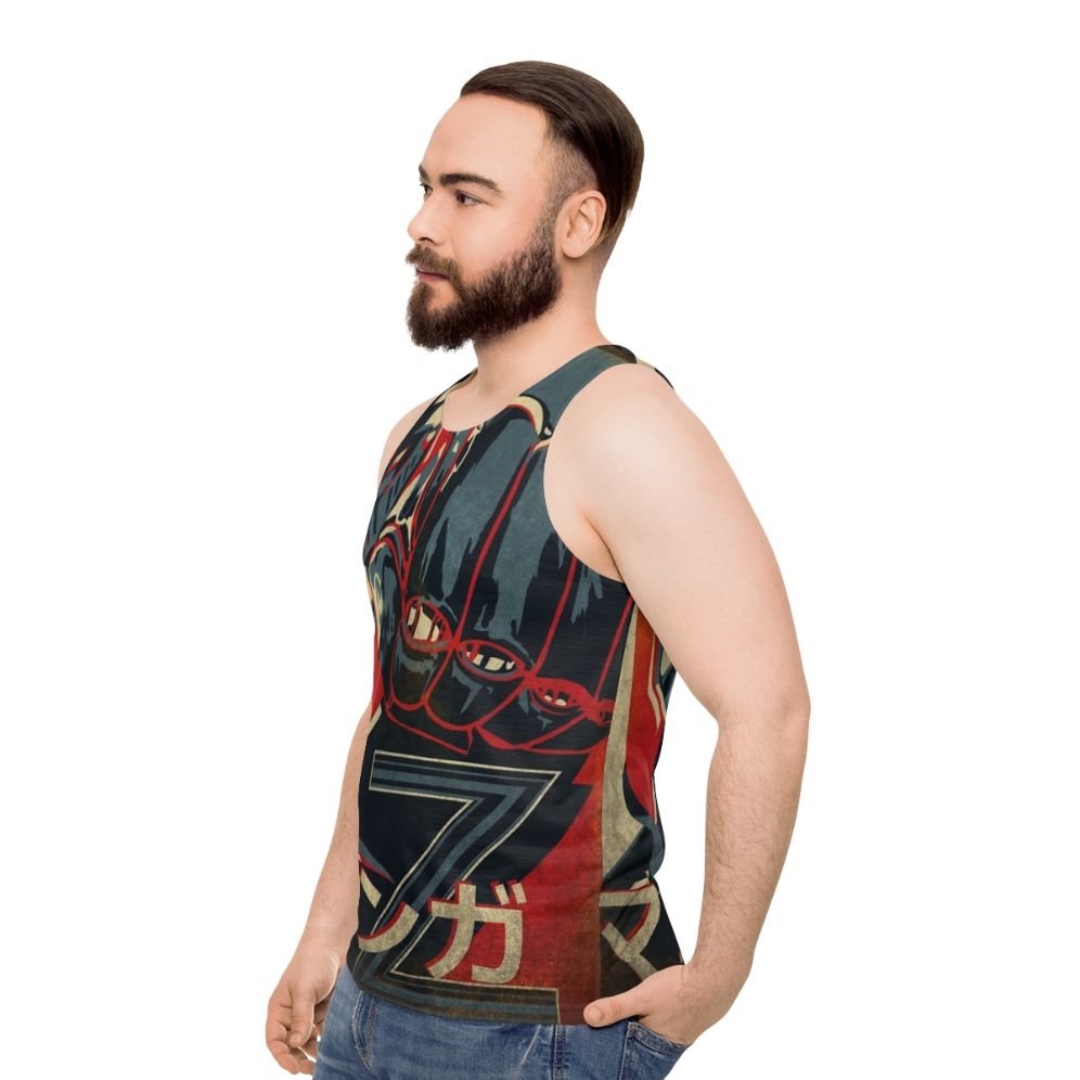 Mazinger Z Unisex Tank Top - men side