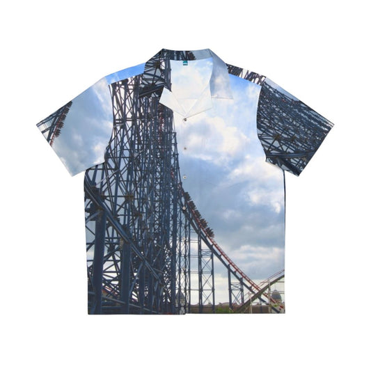 Blackpool Pepsi Max Roller Coaster Hawaiian Shirt