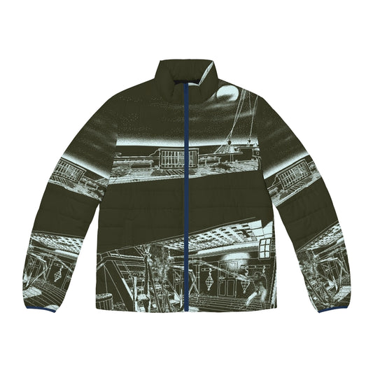 Return of the Obra Dinn inspired puffer jacket with focus keyword "return of the obra dinn"