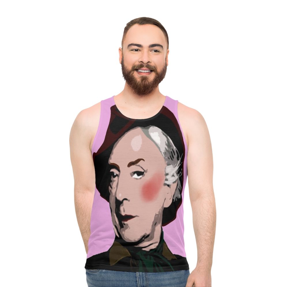 Quentin Crisp Icon LGBTQ Unisex Tank Top - men