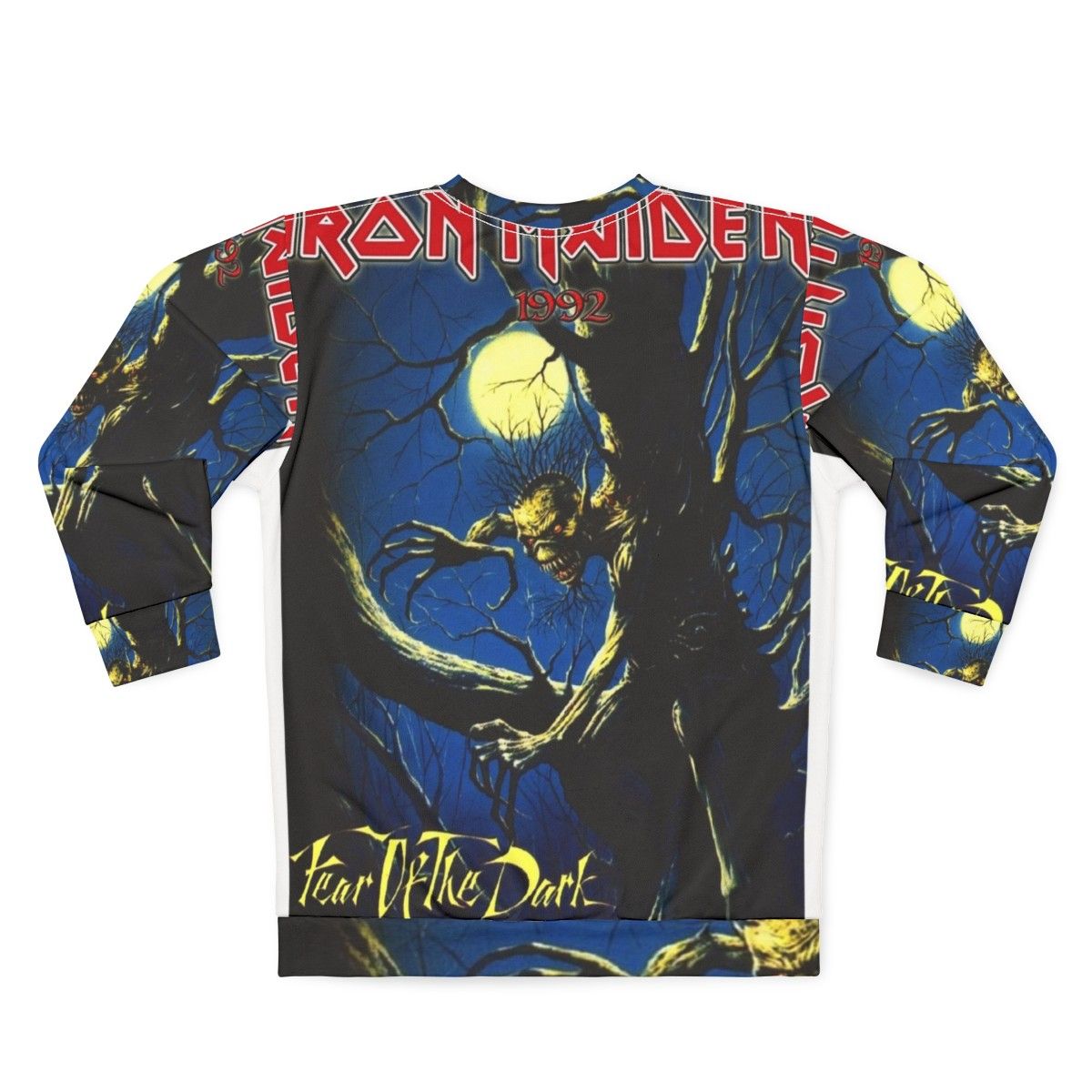 Iron Maiden "Fear of the Dark" Heavy Metal Sweatshirt - Back