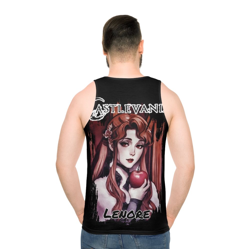 Castlevania Lenore Vampire Unisex Tank Top - men back