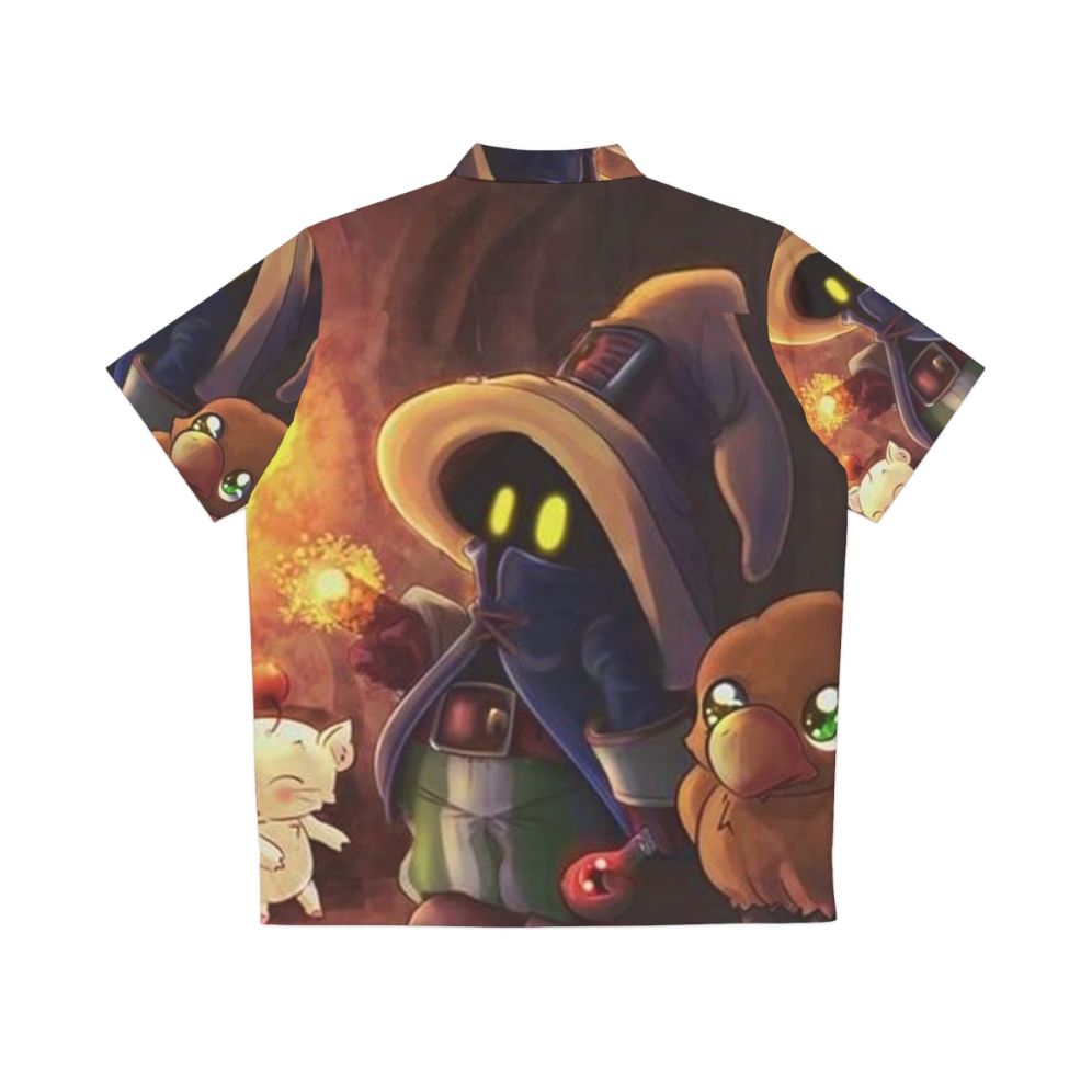 Vivi Dark Friends Kawaii Hawaiian Shirt - Final Fantasy 9 Inspired - Back