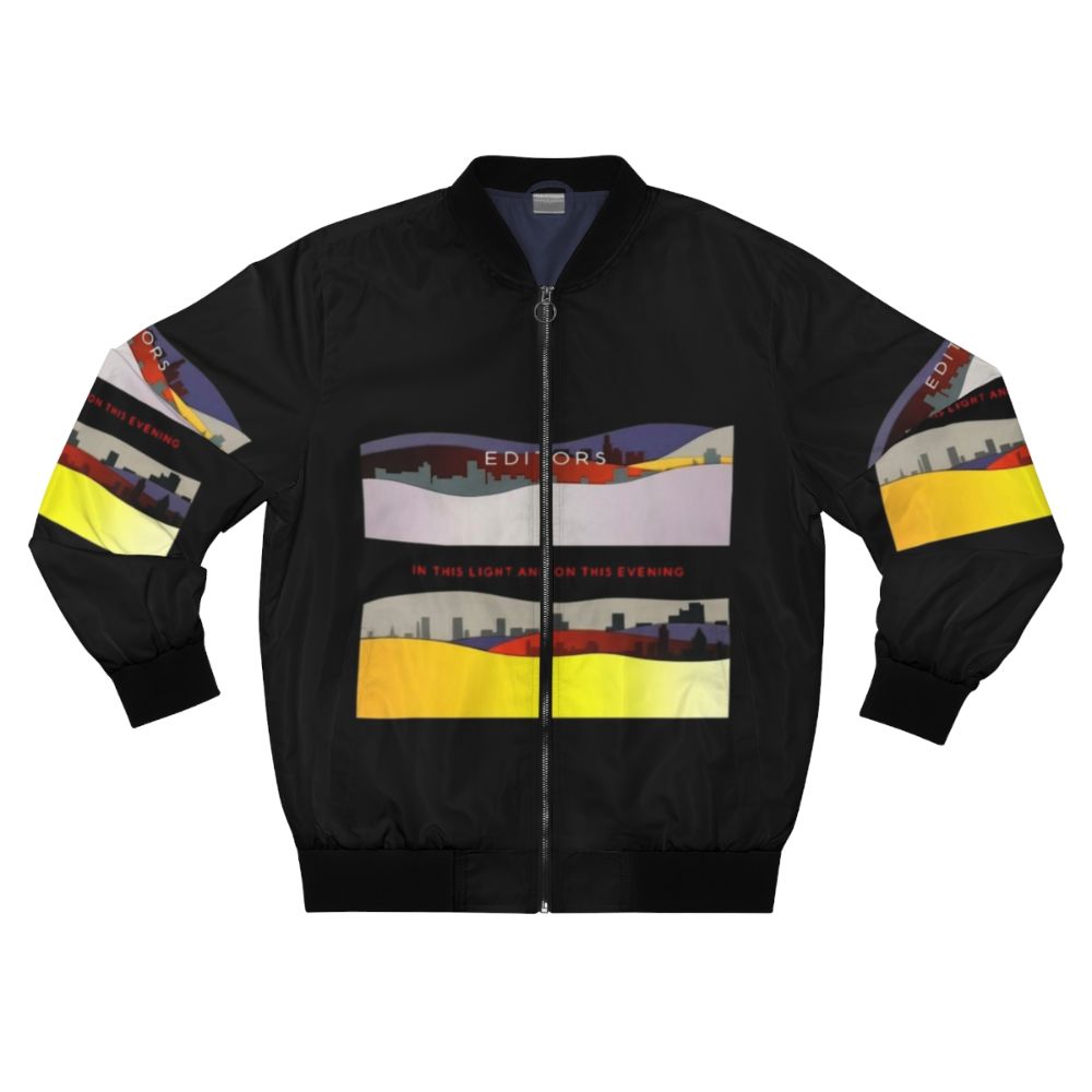 Indie Rock Band Logo Editors Bomber Jacket