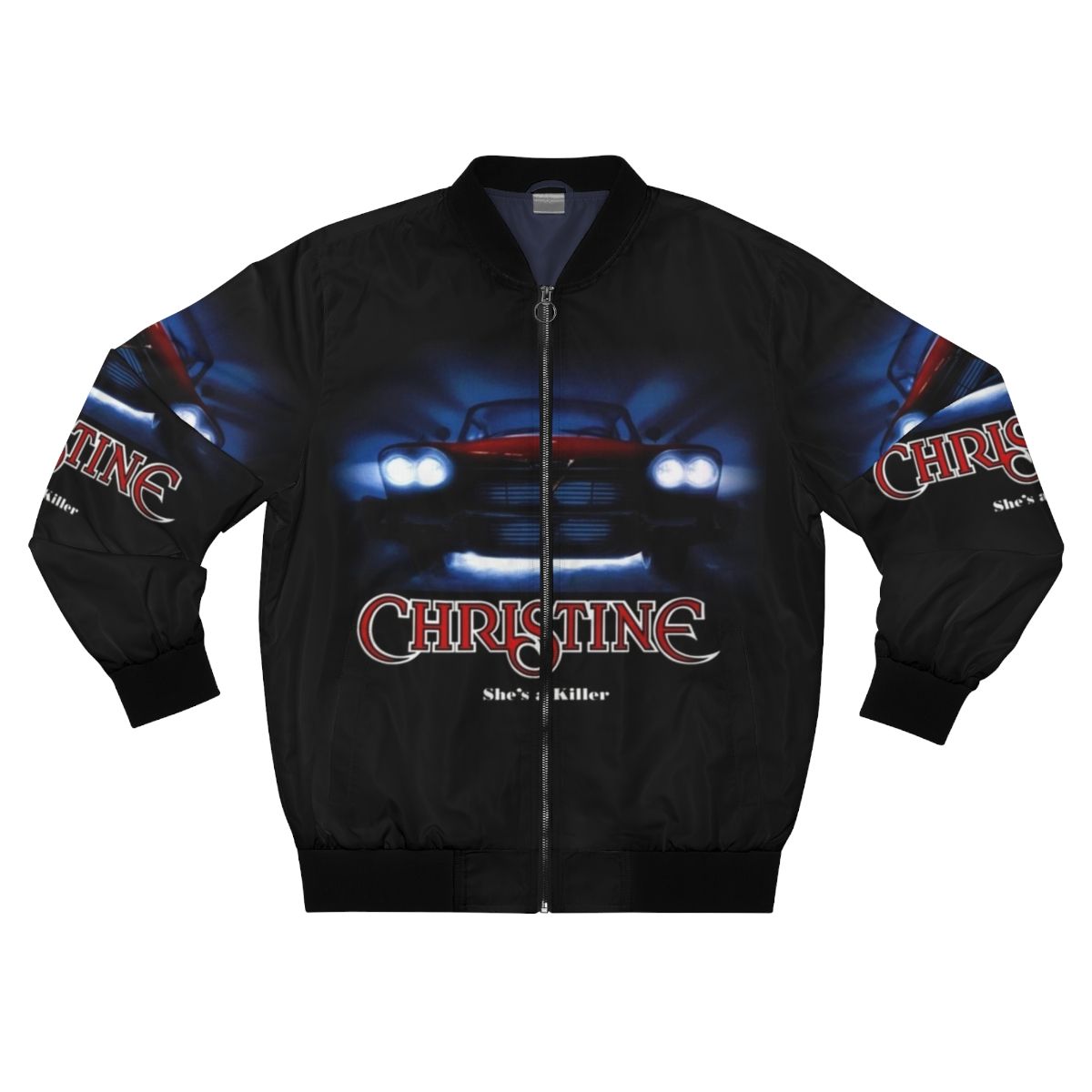 Christine movie car bomber jacket, a cool and rare vintage-inspired outerwear piece